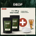 Halloween Drop – Bundle 1: 2 × 100 g Old Yame + Matcha Bowl + Chasen